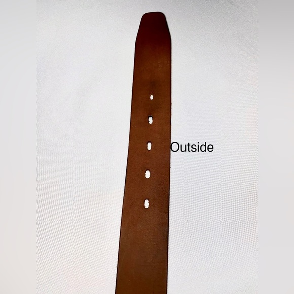 Timberland Genuine Leather Brown BELT - Picture 4 of 8
